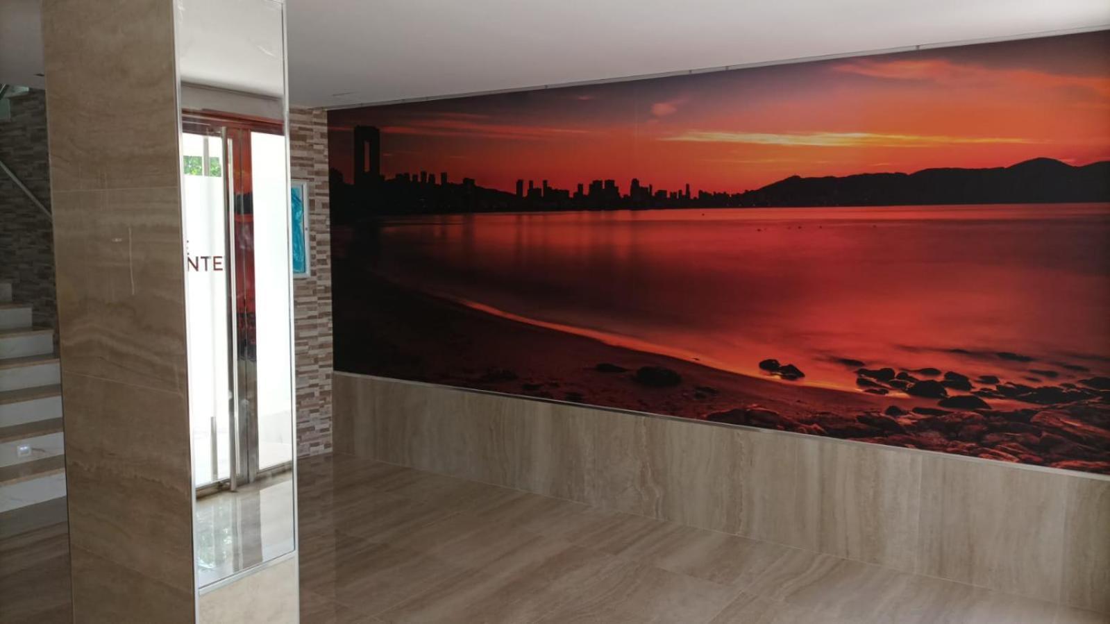 בנידורם Apartamento Frente Al Mar מראה חיצוני תמונה