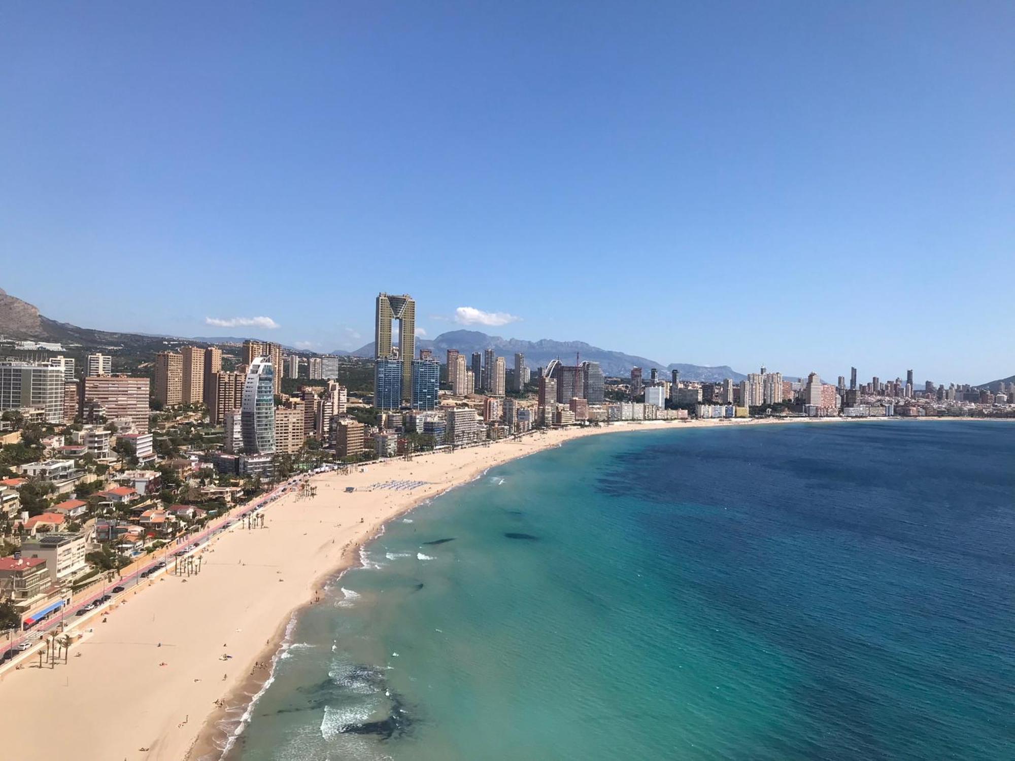 בנידורם Apartamento Frente Al Mar מראה חיצוני תמונה